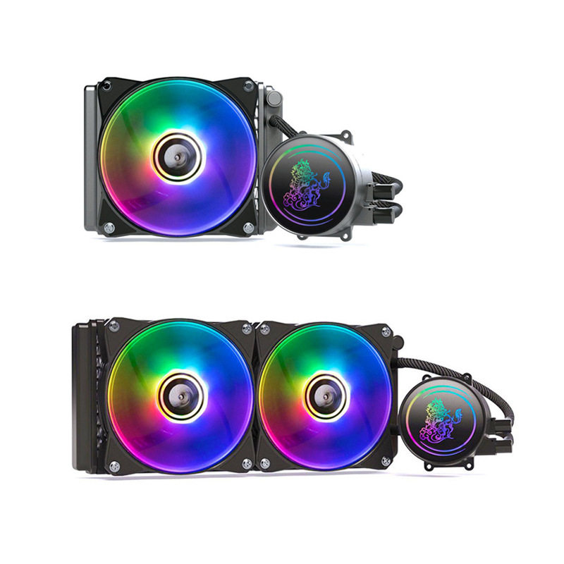 天极风 麒麟系列 240 360 电脑CPU一体式水冷散热器多平台全新