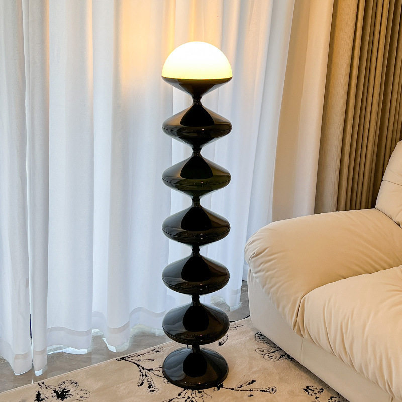 北欧中古葫芦落地灯高级感后现代艺术办公室客厅卧室氛围感落地灯