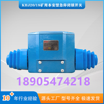 天津华宁KHJ20/18矿用本安型急停闭锁开关原厂现货