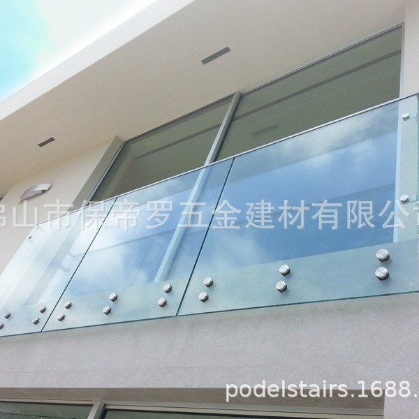 保帝罗室外玻璃栏杆楼梯扶手