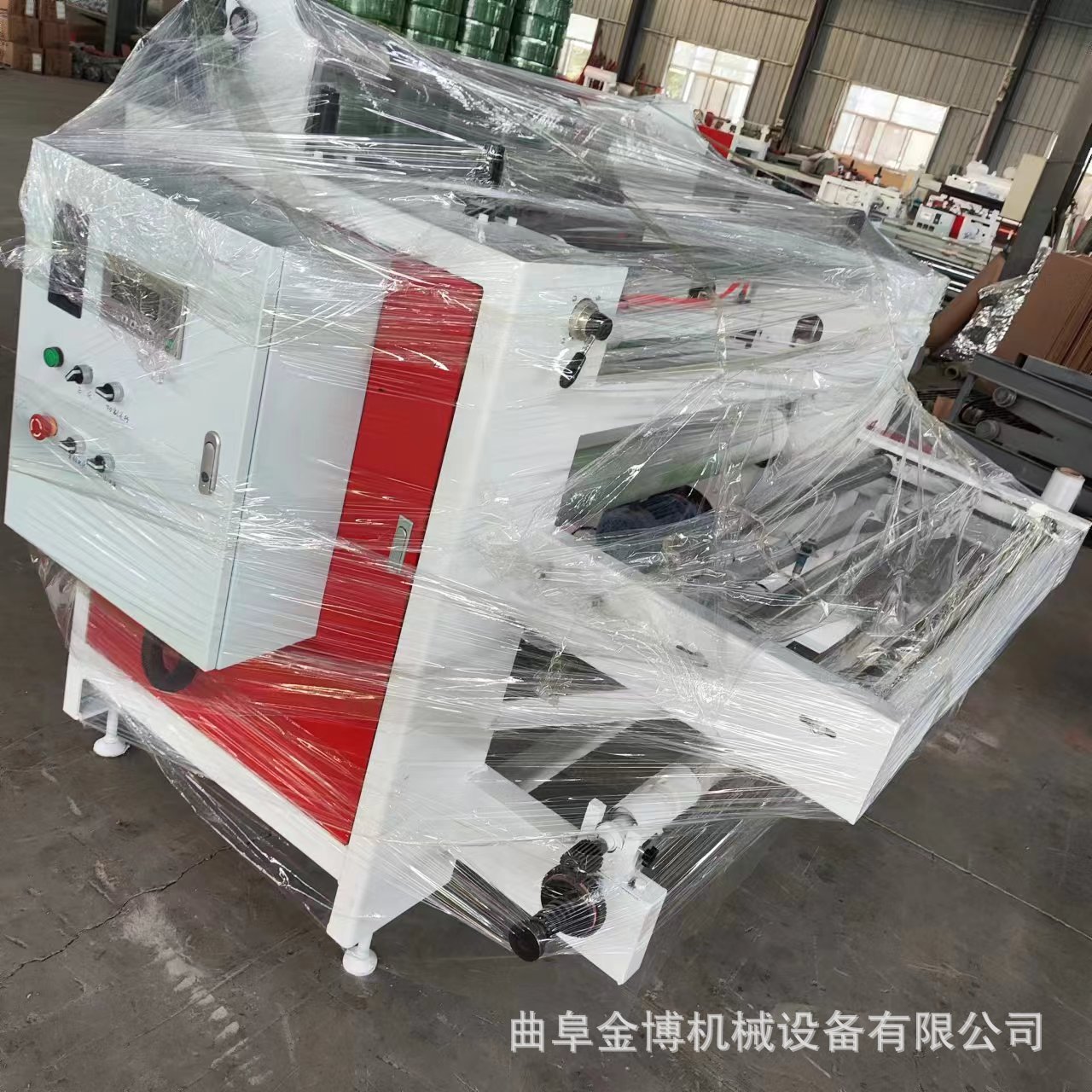 电梯门板防刮PVC覆膜机