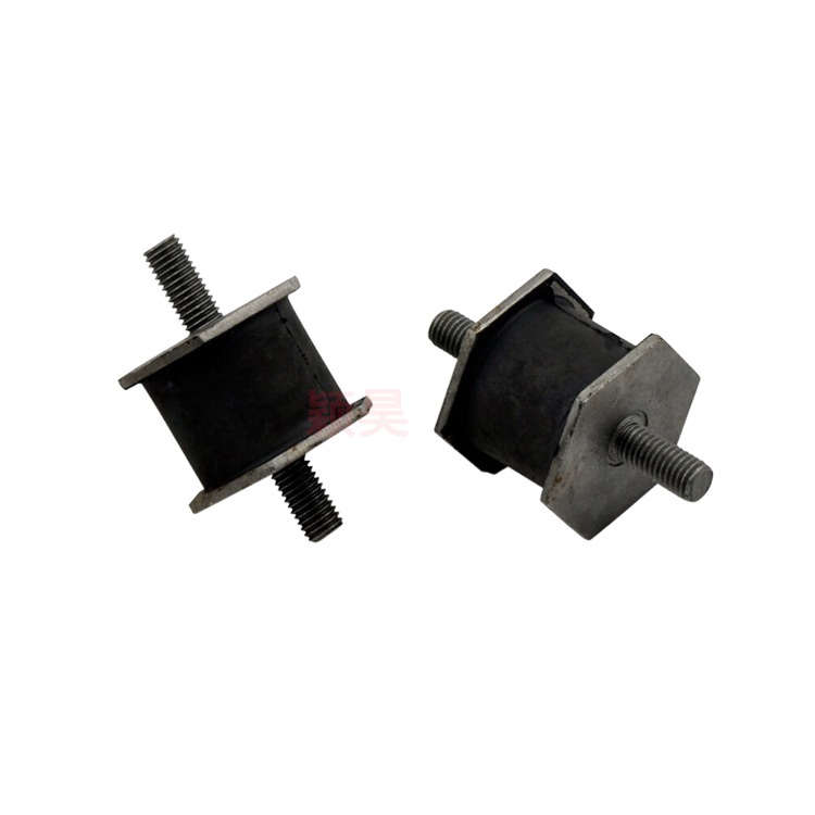 小箱方机脚胶 工程机械配件发动机脚垫 橡胶支架