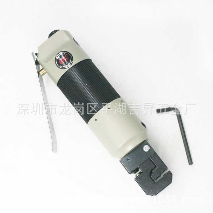 欧维尔气动直式冲孔折边机压边穿孔机 穿线器 压线钳OW-388
