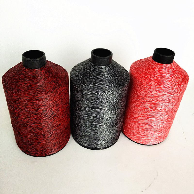传统弓箭用弓弦料黑红双色 UHMWPE低延展弓弦线 护弦绳