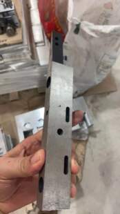 现货N95焊头口罩机CR12mov焊头配件网纹固定条压块