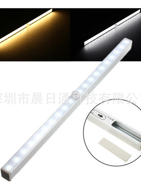 厂家20LED人体感应橱柜灯 铝合金质量好人体感应衣柜灯 LED小夜灯