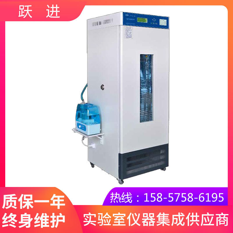 上海跃进HHWS-Ⅲ-300恒温恒湿培养箱可编程液晶屏显示微型打印机