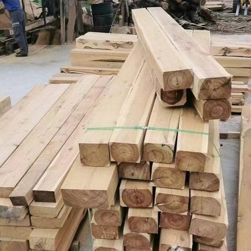 现货供应澳洲油柏木原木板材 支持规格加工地板料寿材料 油柏木