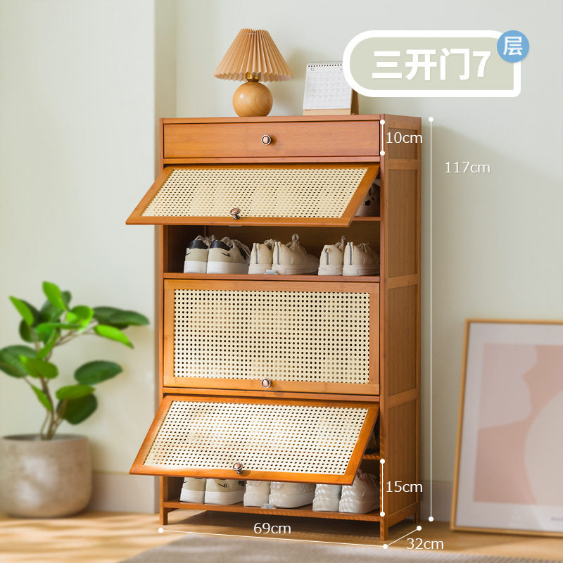 鞋柜鞋架子防尘收纳柜子简易家用室内门口进门大容量多层收纳神器