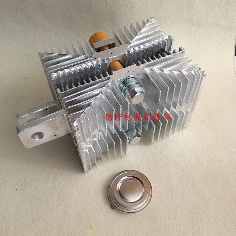 SF12平板可控硅风冷缺铝散热器块座ZPKPKKKS21500A35000A