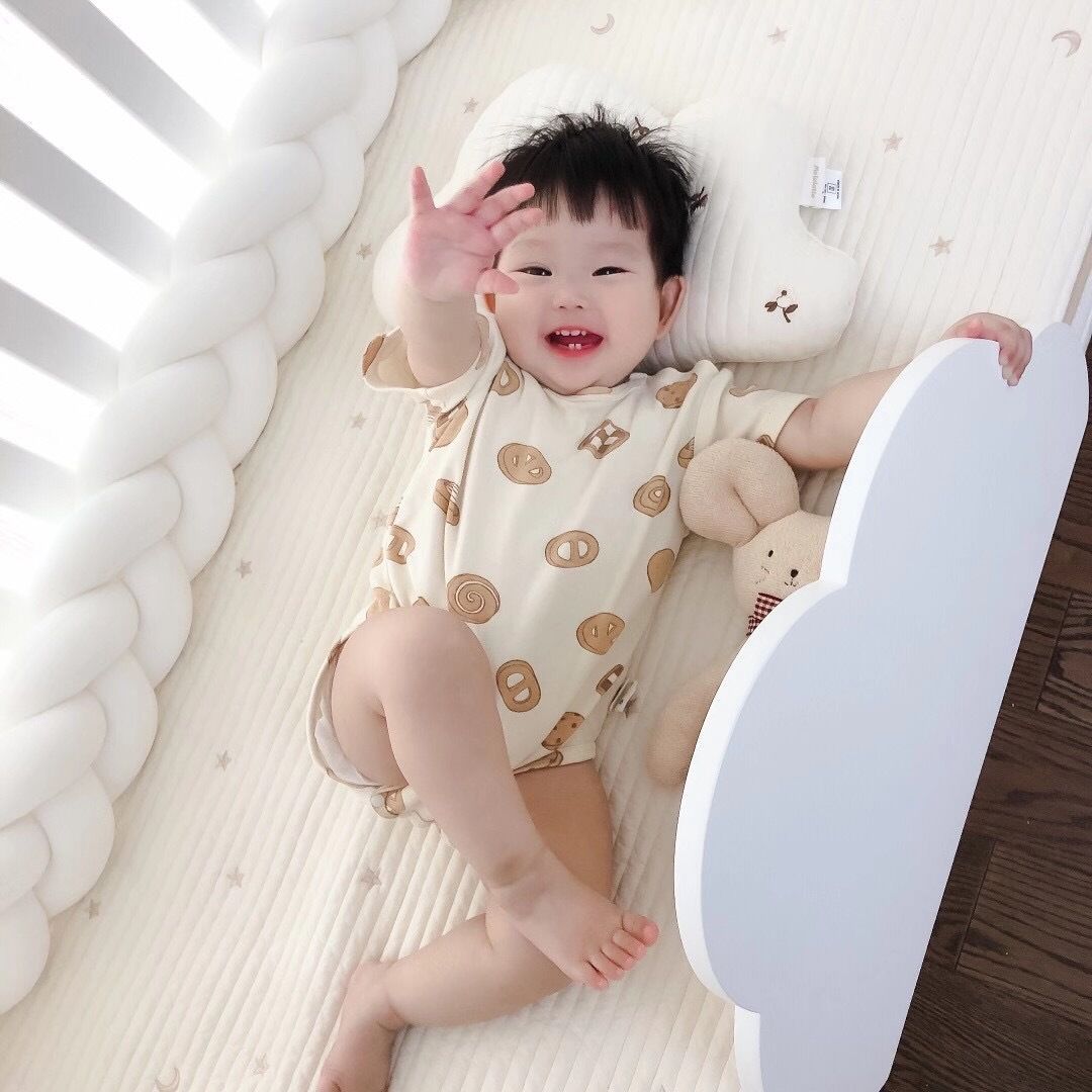 北欧木质云朵儿童护栏防摔