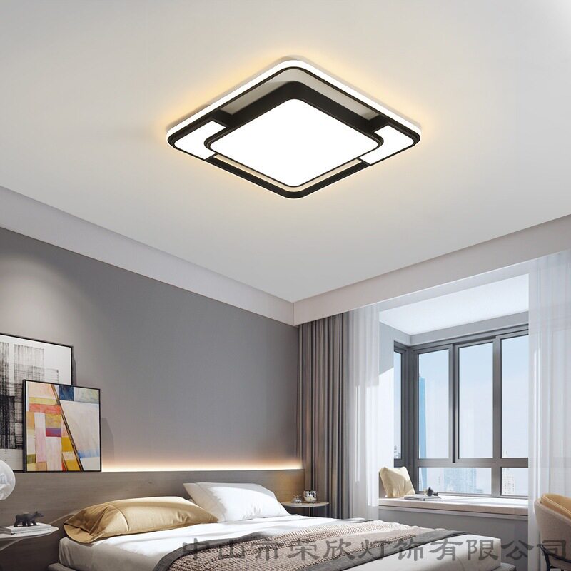 北欧客厅灯长方形led吸顶灯家用卧室灯现代简约大气餐厅组合灯具