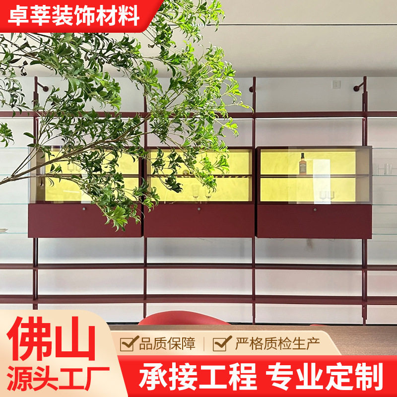 铝合金开放式立柱衣帽间订置全屋极简轻奢步入式衣架衣柜收纳家用