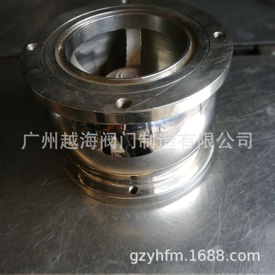 卫生级焊接止回阀/快装止回阀/法兰对夹止回阀/食品级单向阀
