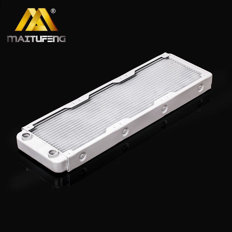 水冷水排散热器电脑cpu显卡水冷排水排360铝排白色机箱台式机