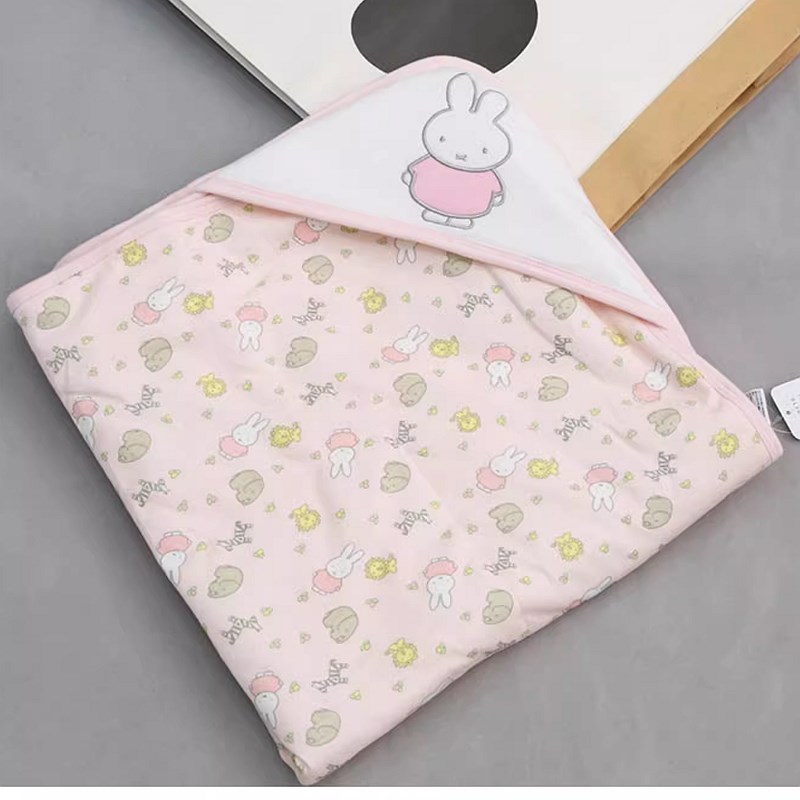 初生婴儿抱被产房k包巾新生儿包被春秋纯棉纱布夏季薄款宝宝小被