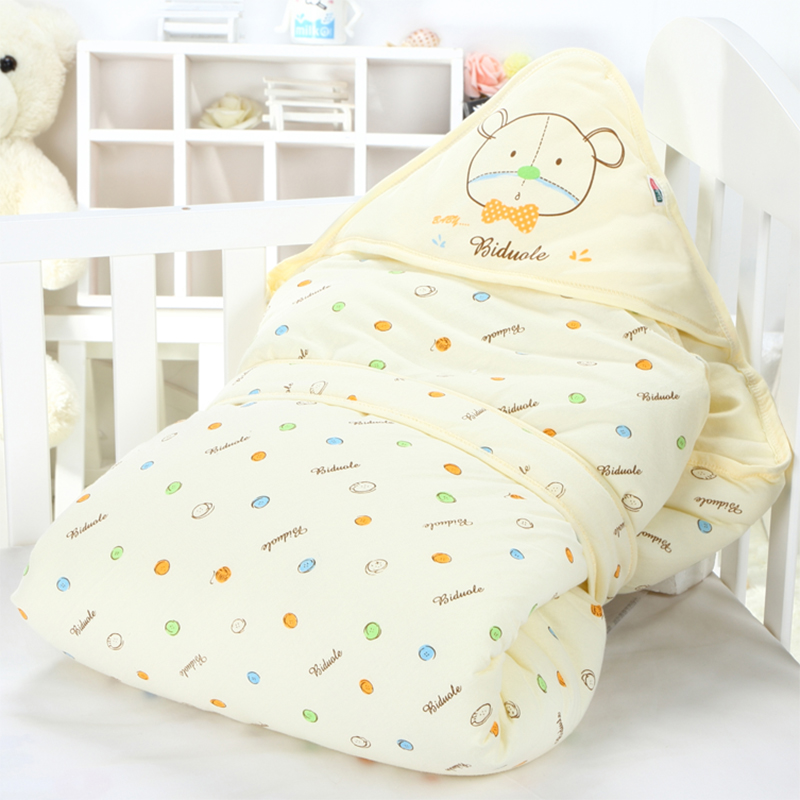 新生儿包被春秋冬纯棉产q房出z院初生婴儿抱被包裹被子加厚宝宝用