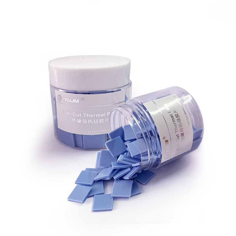 导热垫矽胶片f散热矽脂垫CPU显卡显G存笔记本南北桥降发热包片塑