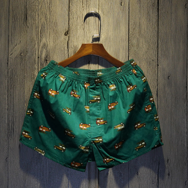 宽松男士内裤男阿罗裤纯棉中腰印花裤衩夏季居家休闲睡裤四角短裤,女士内衣/男士内衣/家居服,男阿罗裤,淘宝优惠券,粉丝福利购,淘宝优惠卷