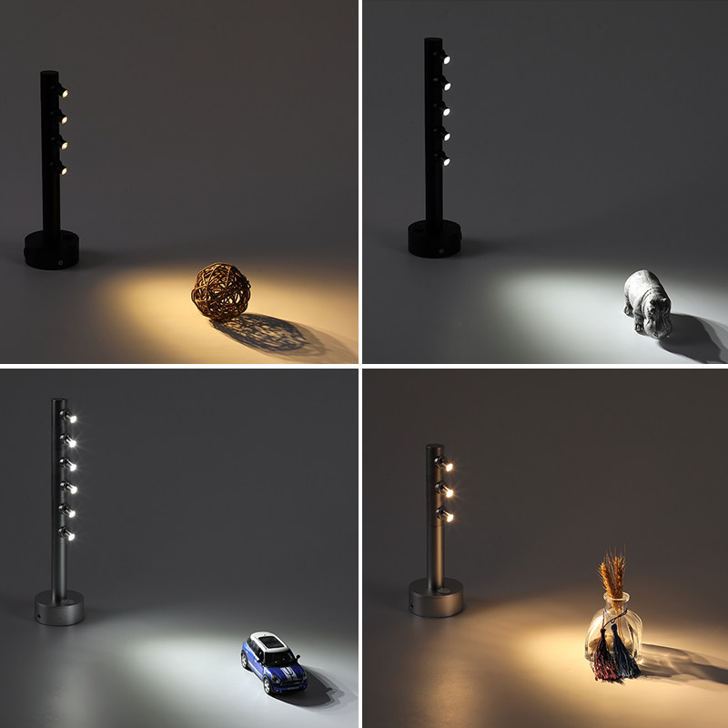 led无线可充电珠宝柜台射灯3W立杆射灯展会展柜模型明装中性,家装灯饰光源,明装射灯,淘宝优惠券,粉丝福利购,淘宝优惠卷