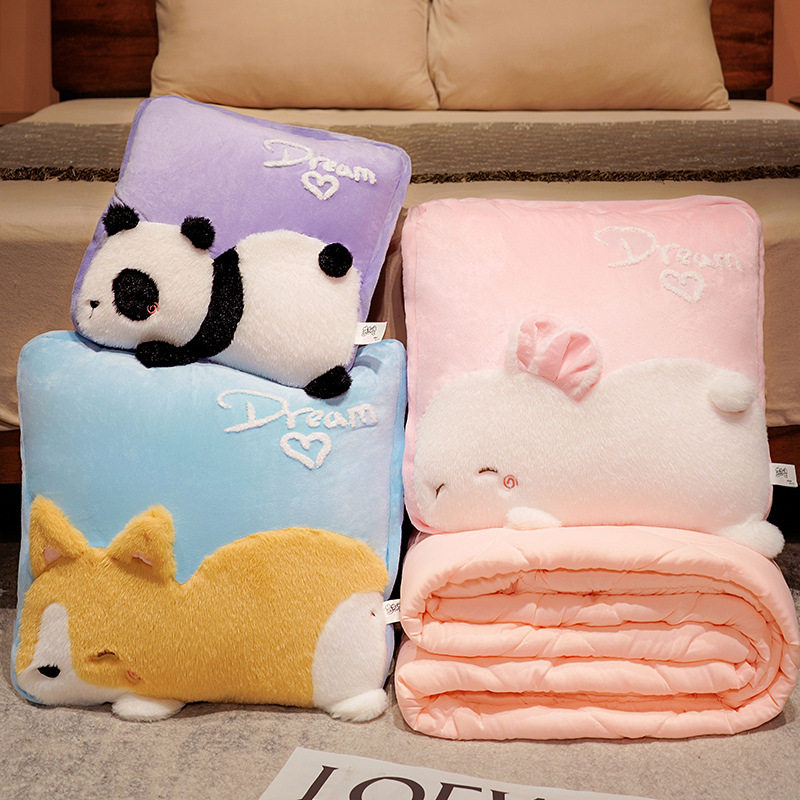 抱枕被子两用二合一折叠毯子沙发靠枕办公室午睡小枕头汽车载靠垫,居家布艺,抱枕被,淘宝优惠券,粉丝福利购,淘宝优惠卷