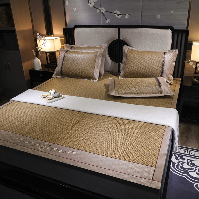 藤席1.8x2米冰丝凉席1.5天然纯滕1.2一米二2五双面冰腾草席2x2.2