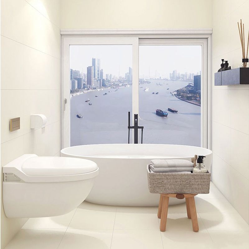 侘寂风素色微水泥瓷砖600x1200奶E白防滑的地砖半抛客厅饭厅通体