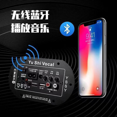 无线蓝牙功放板汽车低音炮主板12V24V220V音箱线路板车载音响功放