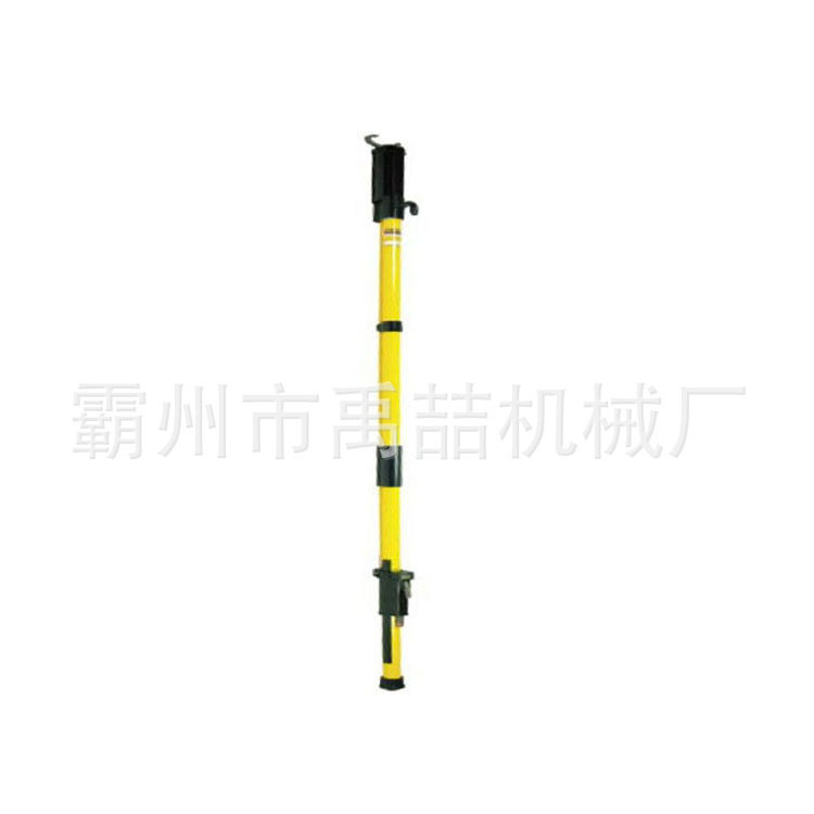 玻璃钢线夹操作杆4012高压绝缘夹线杆电工用线夹装拆杆绝缘操作杆