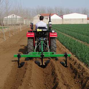 双行起垄开沟犁 多功能施肥培土起垄机 拖拉机悬挂式开沟起垄犁