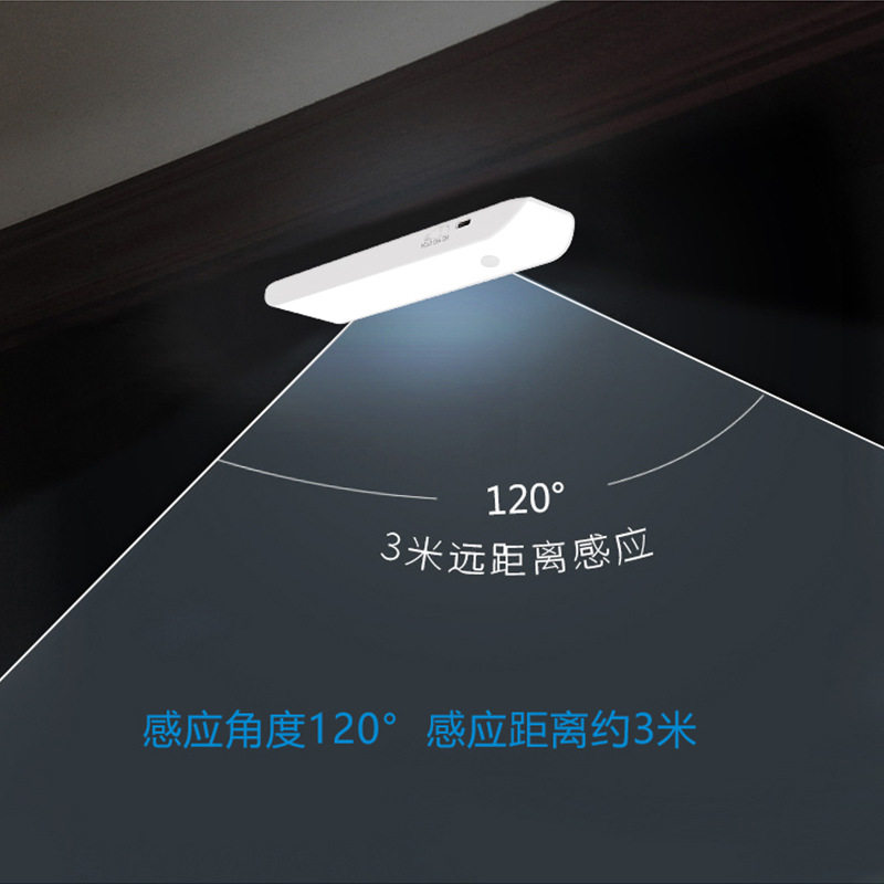 LED智能红外人体感应橱柜灯衣柜酒柜玄关柜小夜灯过道灯家居