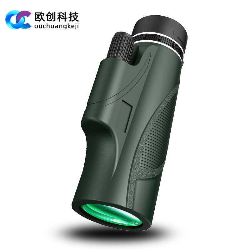 新款单筒望远镜高清大目镜户外露营防尘防雾便携式单目望眼镜批发
