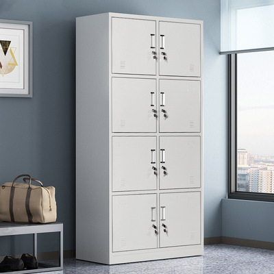 8八门更衣柜铁皮储物柜 文件柜财务办公柜 浴室员工游泳馆柜带锁