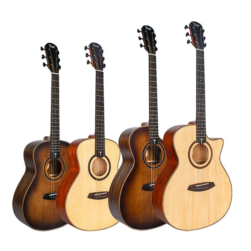 TOM T1M云杉单板民谣吉他电箱初学者木吉它旅行男女生学生36/41寸