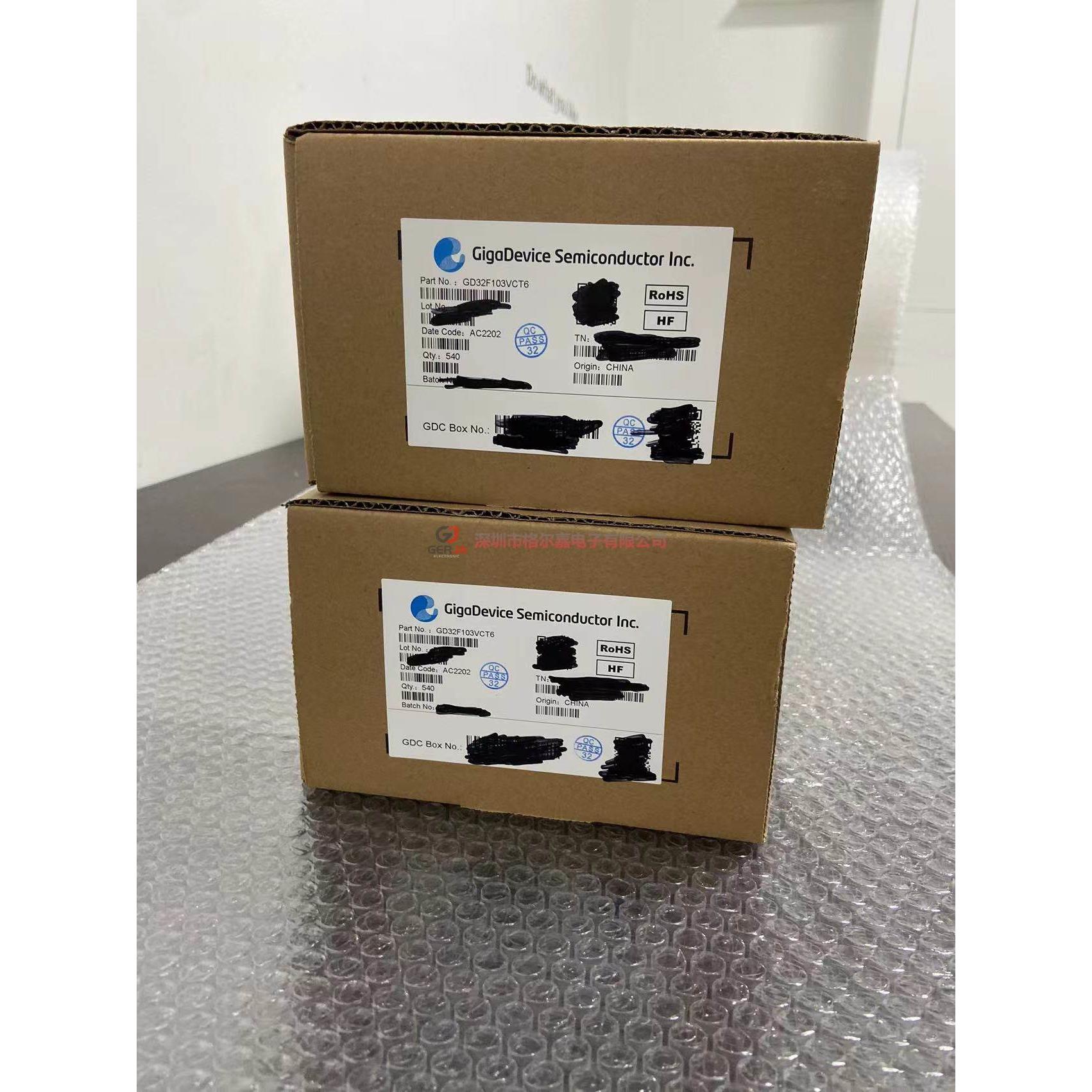 全新原装GD32F103VCT6 LQFP-100 32位微控制器 替代STM32F103VCT6