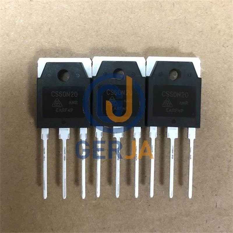 全新原装华润微CS60N20ANR-N场效应管MOS管TO-3P 60A200V焊机逆变