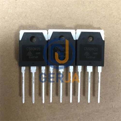 全新原装华润微CS60N20ANR-N场效应管MOS管TO-3P 60A200V焊机逆变