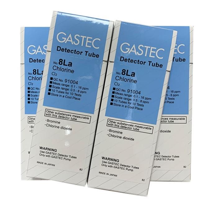 日本GASTEC氯气CL2快速气体检测管8HH 8H 8LA 8LL 毒气检知管