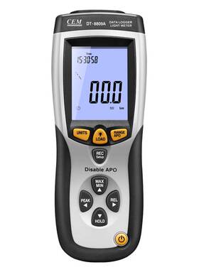 CEM华盛昌DT-8809A/8809记录型专业照度计 便携式光照度测试仪