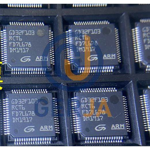 全新原装GD32F103RCT6 LQFP-64 32位微控制器GD系列现货 量大价优