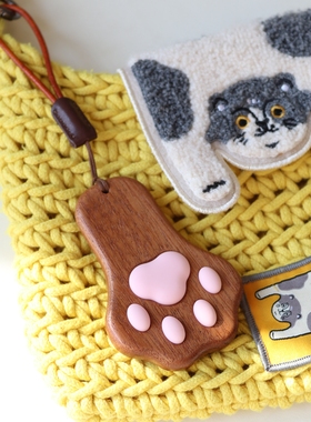 苏黎拾木猫爪挂件个性周边饰品