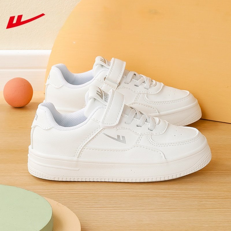 回力女童白色板鞋2026春季新款低帮防滑学生儿童休闲鞋男童运动鞋,童鞋/婴儿鞋/亲子鞋,运动鞋,淘宝优惠券,粉丝福利购,淘宝优惠卷