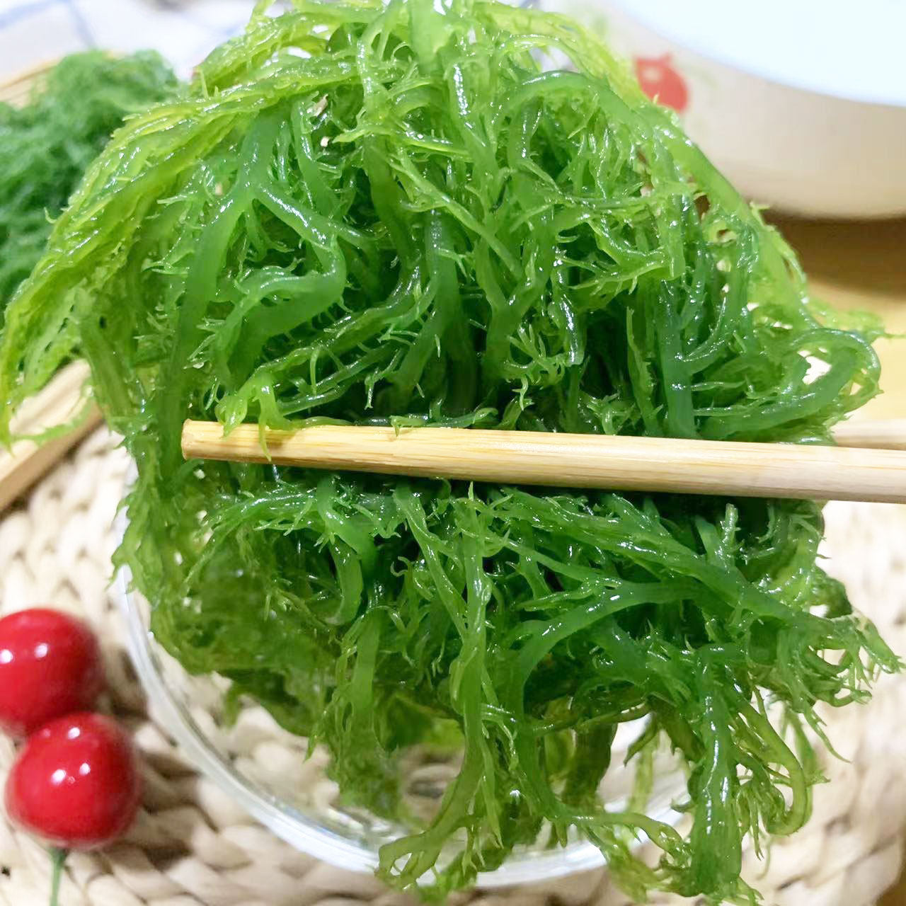 福建霞浦特产龙须菜新鲜海藻海草石花菜火锅麻辣烫凉拌食材商用