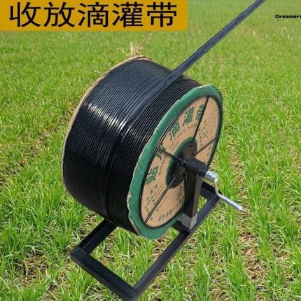 卷管-打药机消防涂塑滴灌8地1带水浇带卷架农用手摇机器手动收管