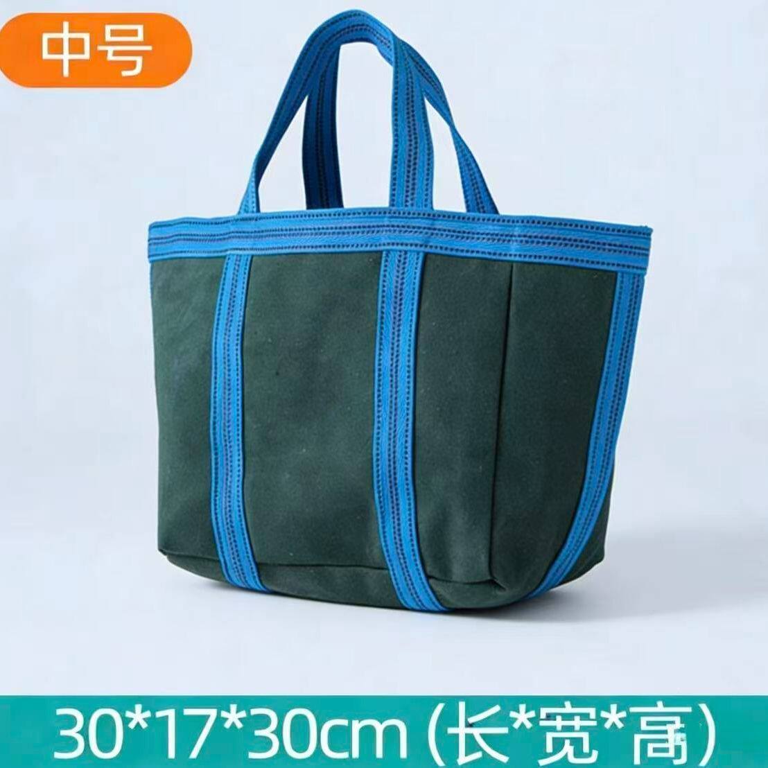 随身工地五金工具加厚帆布手提布袋采购大容量便携多用收纳包