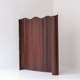 红酒屏风法式 中古复古屏风松木弧顶曲线别墅折屏诧寂屏风胡桃色