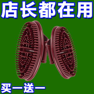 经络刷全身通用硅胶软精油肚子腹部五行筋络刷子疏通按摩刮痧神器