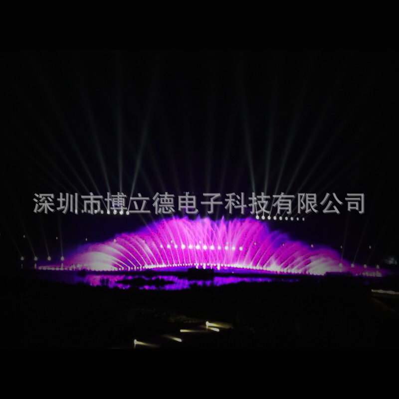 河北喷泉厂家程控不锈钢大型音乐喷泉水幕灯光秀喷泉设计施工一体