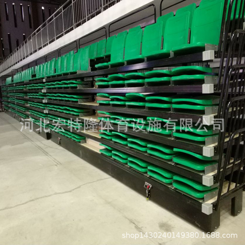 伸缩座椅 移动看台制作 中空吹塑翻板座椅 户外休闲活动看台 厂家