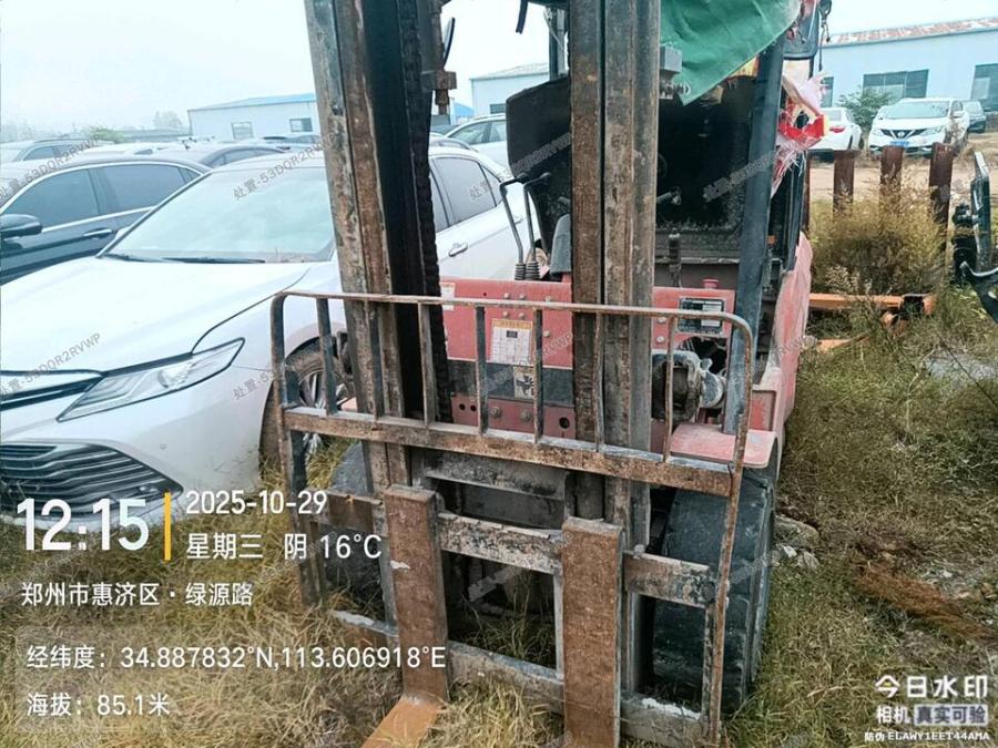 4月9日郑州225德力福CPD平衡重式叉车CPD35-308001104【GCJX】网络拍卖公告